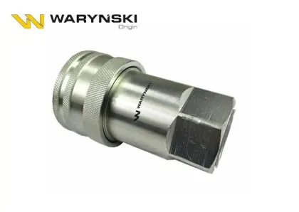 SZYBKOZŁĄCZE HYDRAULICZNE GNIAZDO G1/2BSP GWINT WEWNĘTRZNY ISO 7241-A WARYŃSKI