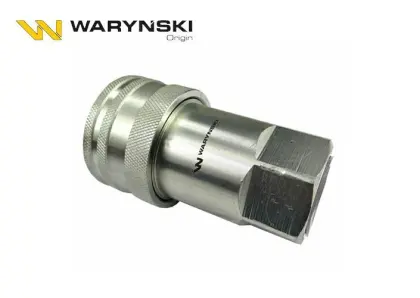 SZYBKOZŁĄCZE HYDRAULICZNE GNIAZDO G1/4 BSP GWINT WEWNĘTRZNY ISO 7241-A WARYŃSKI
