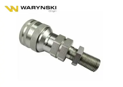 SZYBKOZŁĄCZE HYDRAULICZNE GNIAZDO LONG M16X1,5 GWINT ZEWNĘTRZNY EURO (9100816GL) (ISO 7241-A)