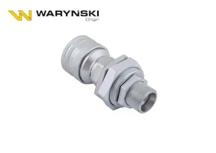 SZYBKOZŁĄCZE HYDRAULICZNE GNIAZDO LONG M22X1,5 GWINT ZEWNĘTRZNY EURO(9100822GL)ISO 7241-A STARY TYP
