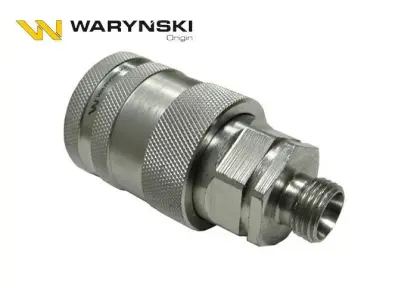 SZYBKOZŁĄCZE HYDRAULICZNE GNIAZDO M16X1,5 GWINT ZEWNĘTRZNY EURO