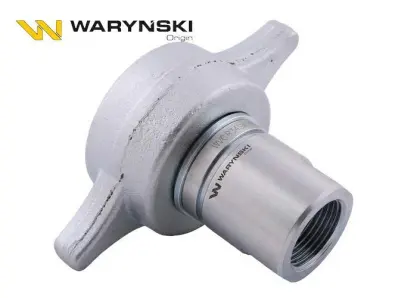 SZYBKOZŁĄCZE HYDRAULICZNE SKRĘCANE WTYCZKA G 3/4BSP GWINT WEWNĘTRZNY 250 BAR WARYŃSKI