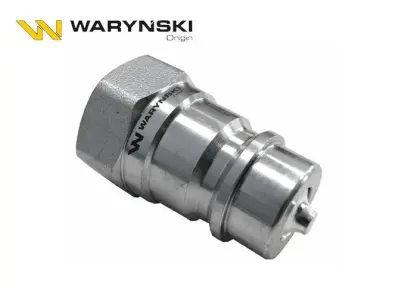 SZYBKOZŁĄCZE HYDRAULICZNE WTYCZKA G 1/2BSP GWINT WEWNĘTRZNY WARYŃSKI