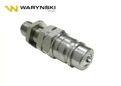 SZYBKOZŁĄCZE HYDRAULICZNE WTYCZKA LONG M18X1,5 GWINT ZEWNĘTRZNY EURO  (9100818W)ISO 7241-A