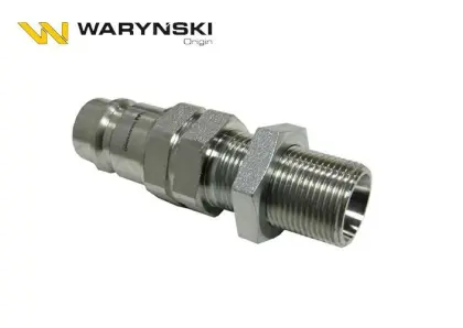 SZYBKOZŁĄCZE HYDRAULICZNE WTYCZKA LONG M22X1,5 GWINT ZEWNĘTRZNY EURO(9100822W)ISO 7241-A