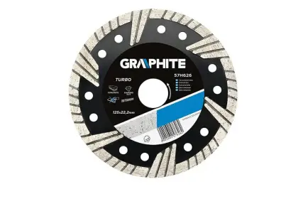 TARCZA DIAMENTOWA 125X22,2MM TURBO