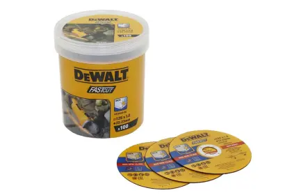 TARCZA DO CIĘCIA UNIWERSALNA 125MMX1 DEWALT WIADERKO 100SZT