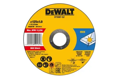 TARCZA DO CIĘCIA UNIWERSALNA 125MMX1 INOX DEWALT