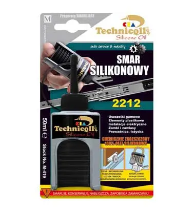 Smar silikonowy bezbarwny, bezzapachowy 50ml M-419 Technicqll