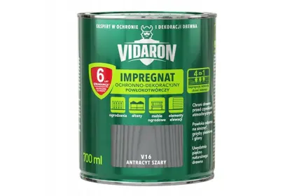 VIDARON IMPREGNAT ANTRACYT SZARY V16 0,7L