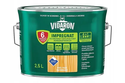 VIDARON IMPREGNAT TEAK NATURALNY V05 2,5L