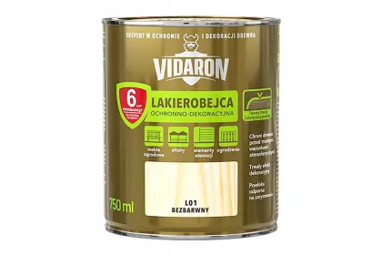 VIDARON LAKIEROBEJCA L01 BEZBARWNY POŁYSK 0,75L