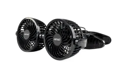 WENTYLATOR AMIO PRO 24V Z KLIPSEM PODWÓJNY