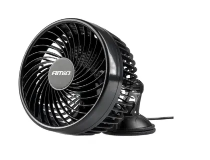 WENTYLATOR AMIO PRO 24V Z PRZYSSAWKĄ 6"