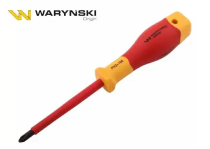 WKRĘTAK PH2 100MM IZOLOWANY VDE STAL S2 WARYŃSKI