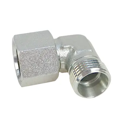 Złącze - złączka hydrauliczna - kolanko 90 nakrętka K AB M18x1,5 - M18x1,5 12L/12L