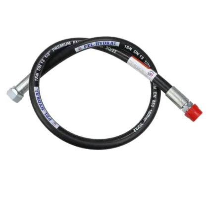 Przewód wąż hydrauliczny gwint M22x1,5 proste L-1100mm DN12-1SN (AB-13-1100, P11P21) Cyklop (7214/07-099/0) 16,0MPa PZL HYDRAL