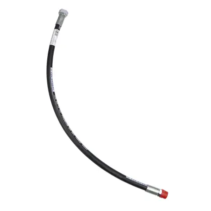 Przewód wąż hydrauliczny gwint M22x1,5 proste L-800mm DN12-1SN 7214/07-082/0 , 7214/07-083/0 Cyklop (AB-13-800, P11P21) 16MPa PZL HYDRAL