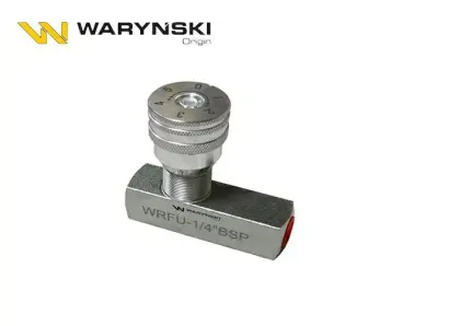 ZAWÓR DŁAWIĄCO-ZWROTNY WRFU 90 1/4 BSP WARYŃSKI
