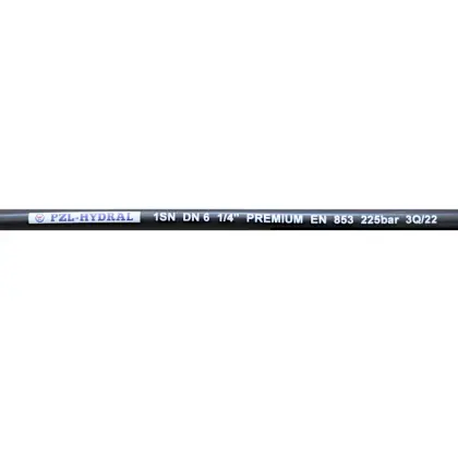 Wąż hydrauliczny do zakuwania DN06 1-oplotowy 225 Bar ( sprzedawany na metry ) HYDRAL
