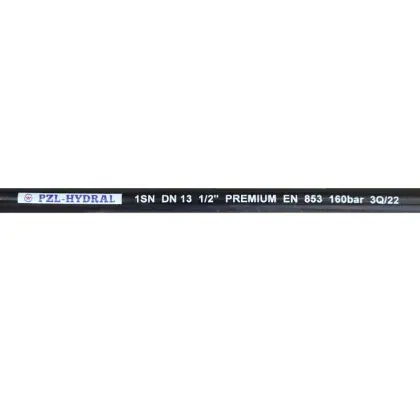 Wąż hydrauliczny do zakuwania DN12 1-oplotowy 160 Bar ( sprzedawany na metry ) HYDRAL