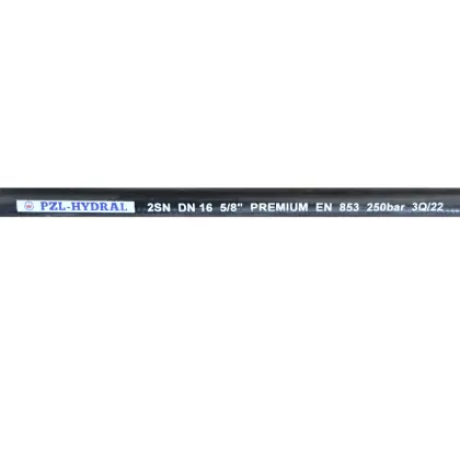 Wąż hydrauliczny do zakuwania DN16 2-oplotowy 250 Bar ( sprzedawany na metry ) HYDRAL