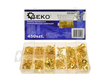 ZESTAW KONEKTORÓW SAMOCHOD KABLO  450SZT
