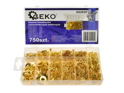 ZESTAW KONEKTORÓW SAMOCHOD KABLO  750SZT