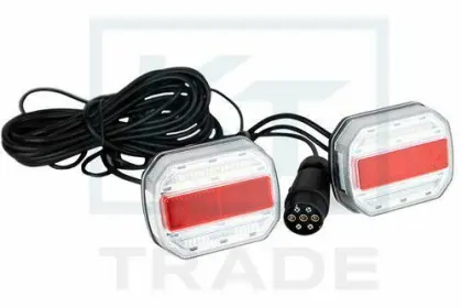 ZESTAW LAMP TYLNYCH NA MAGNES LED DYNAMICZNY KIERUNKOWSKAZ