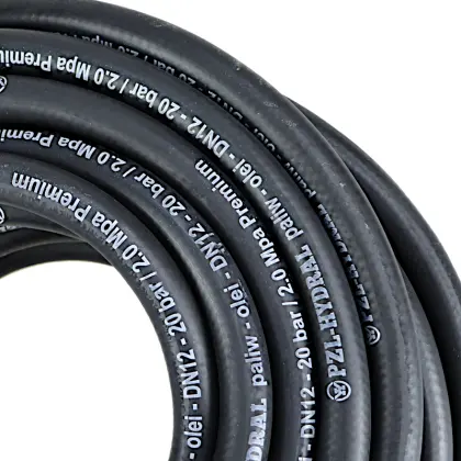 Wąż do paliw olei DN12 FI-12 20 bar 2.0 Mpa 20m Premium HYDRAL sprzedawany na metry