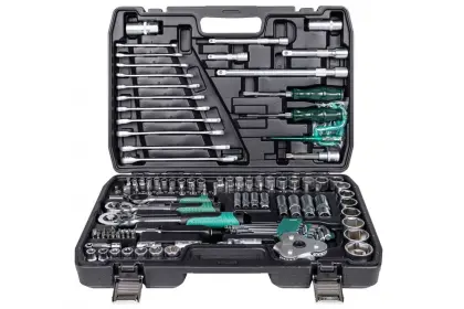 ZESTAW NARZĘDZI KMR17 1/2" 1/4" 3/8" 122ELEMENTÓW KAMAR