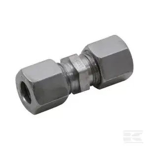 ZŁĄCZE PROSTE Z NAKRĘTKAMI M10X1 6LL