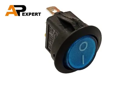 ZŁĄCZE PRZEŁ IRS-101-8C/D NIEBIESKI 12V