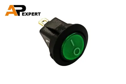 ZŁĄCZE PRZEŁ IRS-101-8C/D ZIELONY 12V