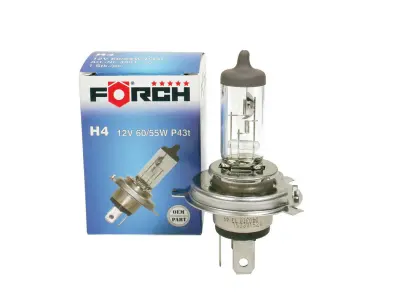 ŻARÓWKA 12V 60/55W H4 FORCH