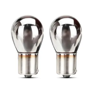 ŻARÓWKA HALOGENOWE P21W BA15S 12V AMBER 10 SZT