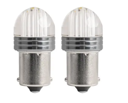 ŻARÓWKA LED 9SMD 1156 BA15S STANDARD CLEAR 12V 2SZT