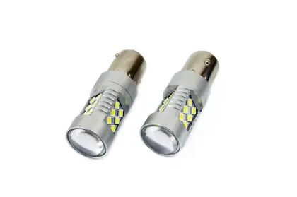 ŻARÓWKA LED CANBUS 24SMD BA15S P21W 12-24V