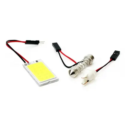 ŻARÓWKI LED CLASSIC T10 W5W C5W COB 12V PANEL MODUŁ