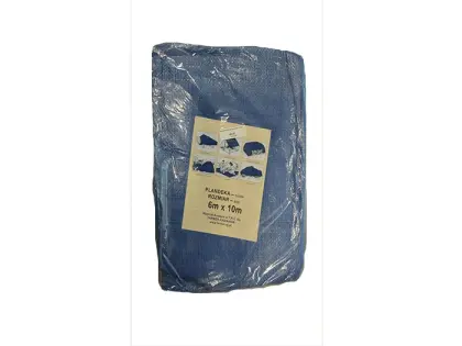 PLANDEKA 6X10M NIEBIESKA 50GR