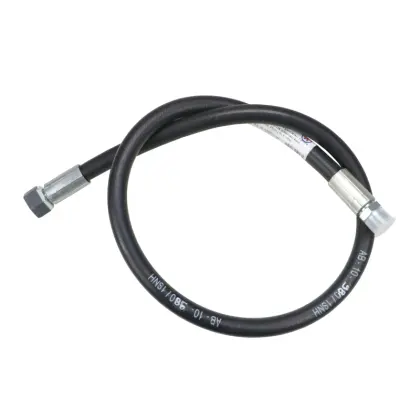 Przewód wąż hydrauliczny gwint M18x1,5 proste L-980mm DN10-1SN 5050871801 Bizon (AB-10-980, P11P21) PZL HYDRAL