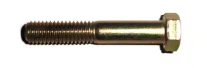 Śruba z łbem 6-kątnym niepełny gwint 3/8" x 2 1/4" UNC DIN931 ocynk - mocowania wspornika bloku 358365X1