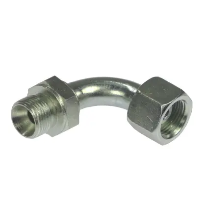 Złącze - złączka hydrauliczna - łukowe AB 3/8" - 3/8"