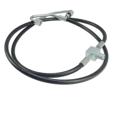 Przewód wąż termoplastyczny kompletny z kostką M12x1,5 L-1283mm podnoszenia kabiny MAN PROKOM