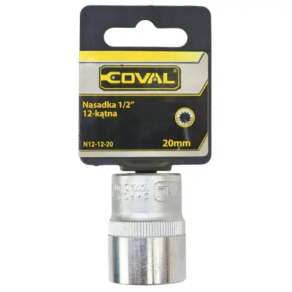Nasadka klucza 12-kątna 1/2"" 20 mm