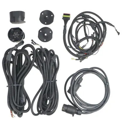 Instalacja przyczepy dwuosiowej 6, 8T kable ELMOT PREMIUM
