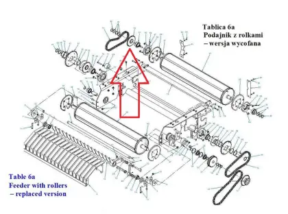 Koło łańcuchowe Z-25 3/4" do prasy Sipma 7095