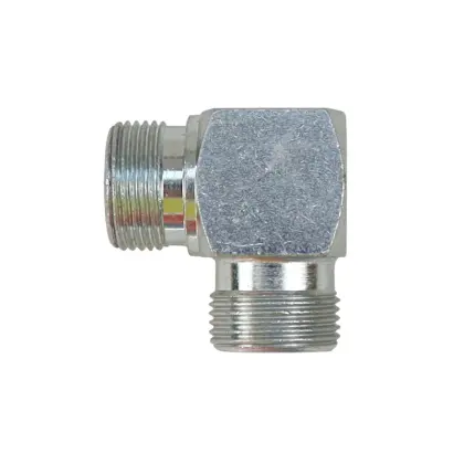 Złącze - złączka hydrauliczna - kolanko 90 BB M22x1,5 15L