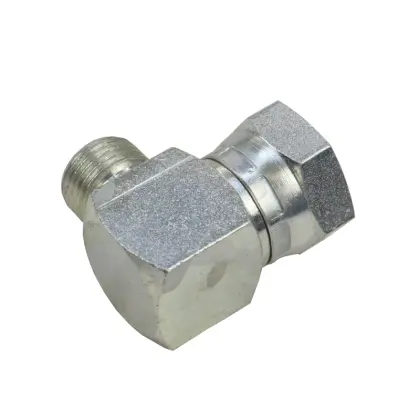 Złącze - złączka hydrauliczna - kolanko 90 AB M22x1,5 - M18x1,5 15L/12L