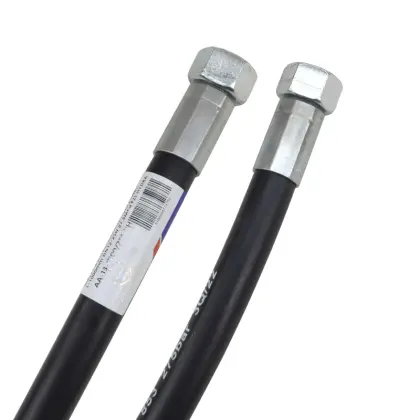Przewód hydrauliczny gwint M22x1,5 proste ( DKL - DKL ) L-5800mm DN12-2SN 6050160100 Przyczepa stary typ 27,5MPa PZL HYDRAL